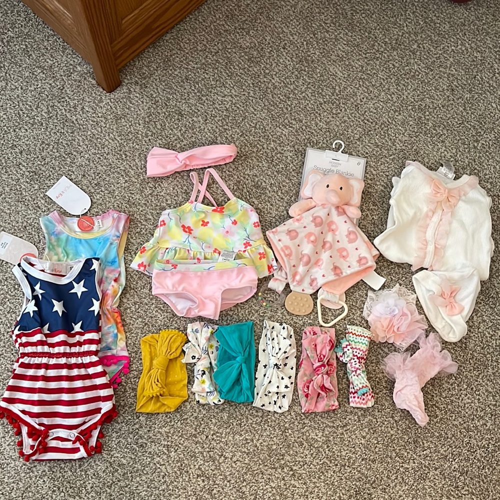 Lot of Baby Girl items